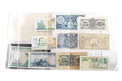 Lot 13 - A COLLECTION OF BRITISH BANKNOTES