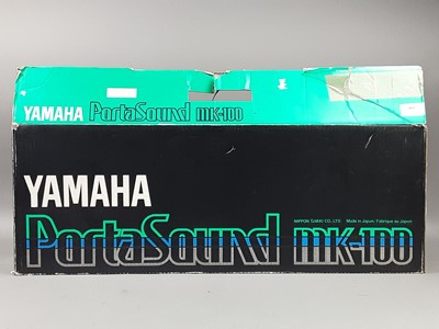 Lot 640 - A YAMAHA PORTASOUND MK-100 KEYBOARD