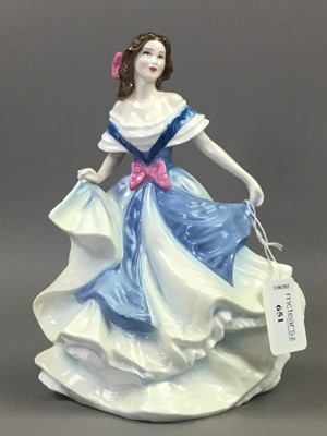 Royal store Doulton Figurine Samantha HN 4043