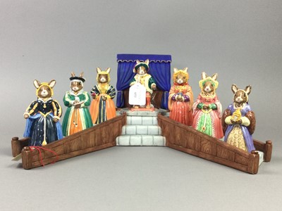 Lot 653 - A ROYAL DOULTON BUNNYKINS FIGURE OF 'HENRY VIII AND HIS WIVES