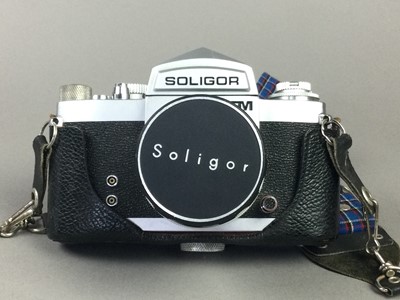 Lot 667 - A SOLIGOR CAMERA AND OTHER CAMERAS AND BINOCULARS