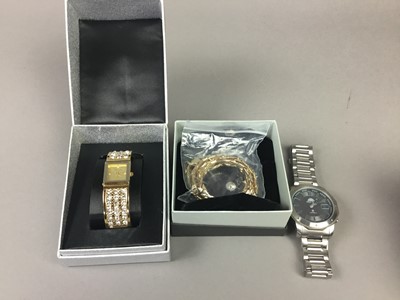 Lot 669 - A KLAUS KOBEC WATCH AND OTHER FASHION WATCHES