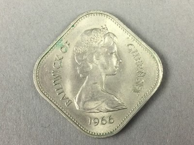 Lot 670 - A SELECTION OF BRITISH COINS