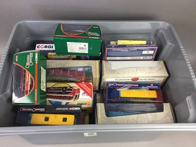 Lot 16 - A LOT OF LOT OF DIE-CAST MODEL BUSES