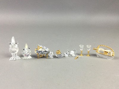 Lot 18 - A COLLECTION OF SWAROVSKI CLASSICS CRYSTAL MODELS
