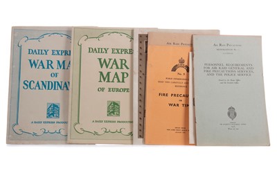 Lot 69 - A SMALL COLLECTION OF BRITISH WWII-PERIOD PUBLICATIONS & BOOKLETS