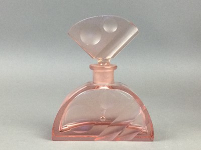 Lot 106 - A LOT OF PINK GLASS