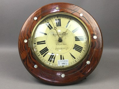 Lot 159 - A HAUSER & WALDIE WAG AT THE WALL CLOCK  AND ANOTHER CLOCK