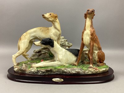 Lot 101 - A COLLECTION OF DOG FIGURES