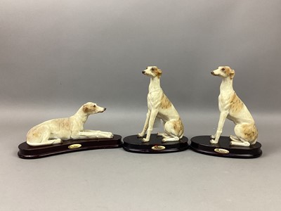 Lot 101 - A COLLECTION OF DOG FIGURES