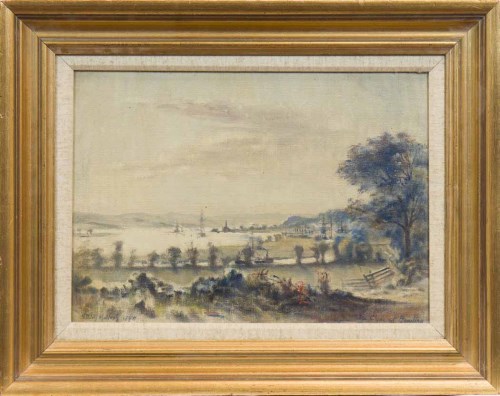 Lot 1624 - STIRLING MALLOCH (SCOTTISH 1865 - 1901), CLYDE...