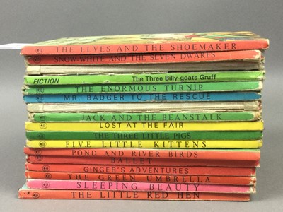 Lot 99 - A COLLECTION OF VINTAGE LADYBIRD CHILDREN'S BOOKS