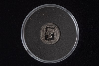 Lot 18 - THE PENNY BLACK GOLD PROOF COIN AND STAMP SET