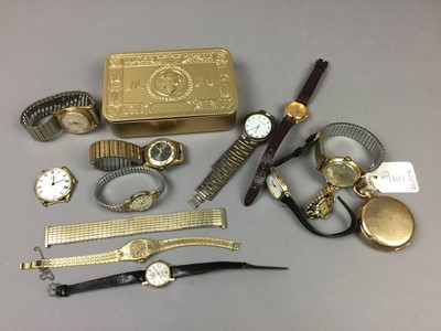 Lot 119 - A COLLECTION OF WRIST WATCHES