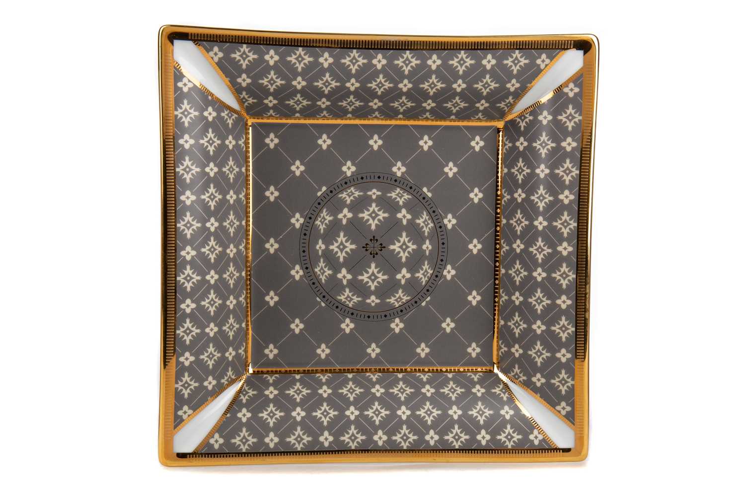 Lot 179 - A LIMOGES FOR PATEK PHILIPPE 'POCKET WATCH' PORCELAIN ASH TRAY