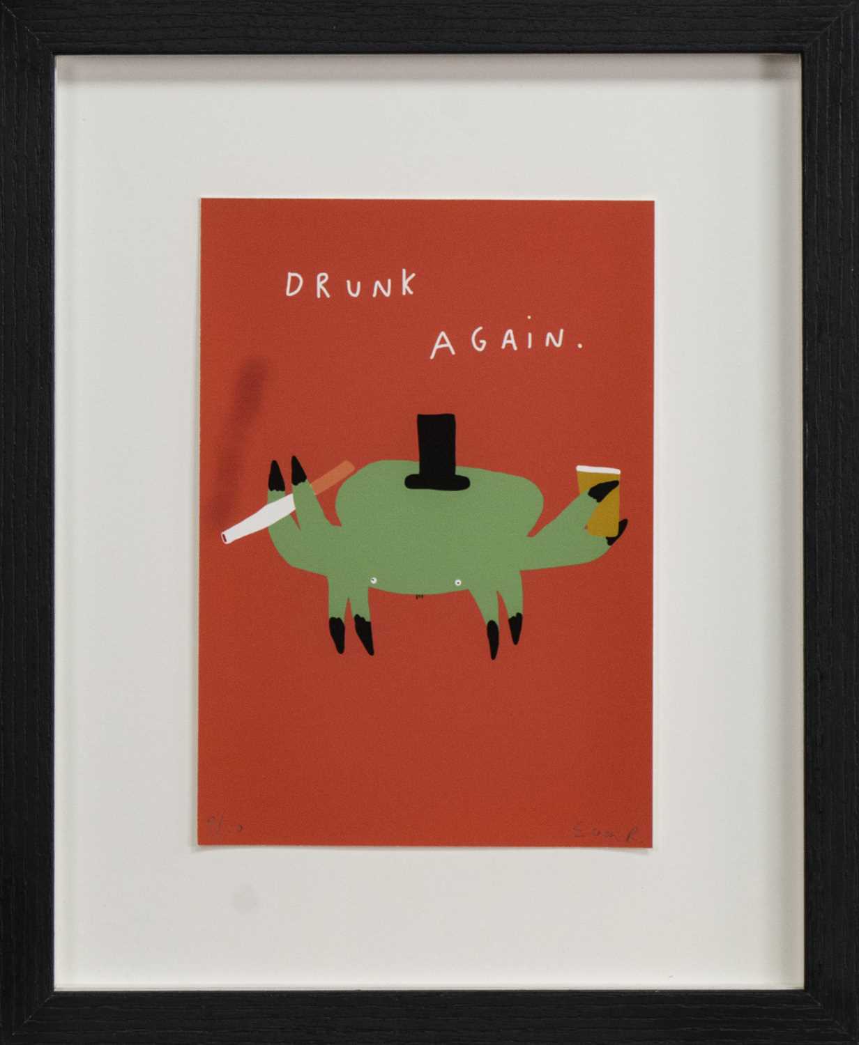 Lot 199 - DRUNK AGAIN (ORANGE), EUAN ROBERTS