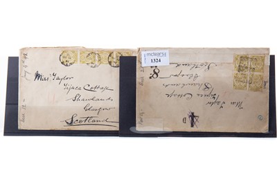 Lot 1324 - SOUTH AFRICA - TWO EARLY TRANSVAAL COVERS