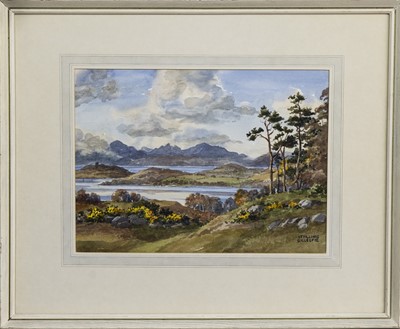 Lot 80 - TWO WATERCOLOURS BY STIRLING GILLESPIE