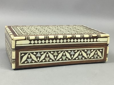 Lot 288 - A GROUP OF CASKETS AND OTHER ITEMS