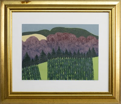 Lot 85 - LENNOX WOODS, A SIGNED PRINT BY BET LOW