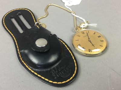 Lot 314 - A DRESS POCKET WATCH BY SEKONDA