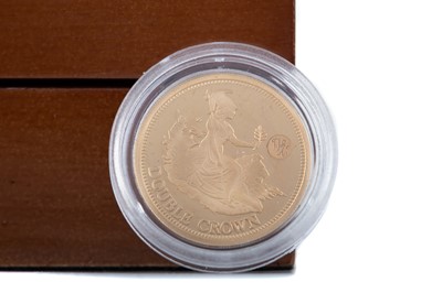 Lot 33 - THE 2011 WILLIAM AND KATE BRITANNIA RULES THE WAVES GOLD PROOF DOUBLE CROWN