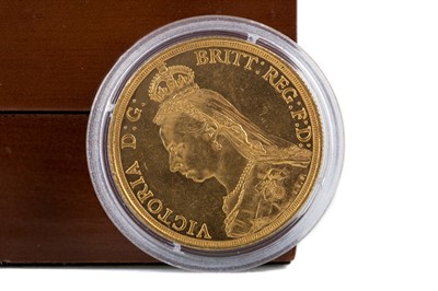 Lot 46 - THE QUEEN VICTORIA GOLD DOUBLE SOVEREIGN DATED 1887