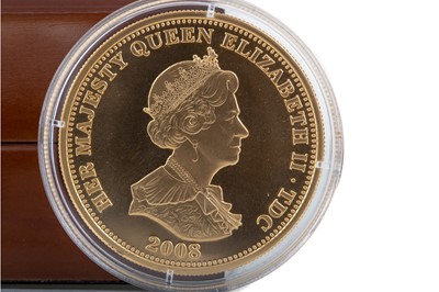 Lot 48 - THE 2008 TRAFALGAR FIVE GUINEAS GOLD COIN