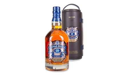 Lot 124 - CHIVAS REGAL 18 YEAR OLD GOLD SIGNATURE