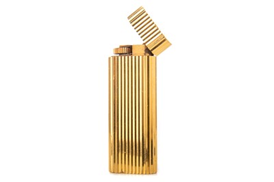 Lot 40 - CARTIER GOLD PLATED LIGHTER