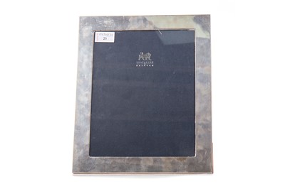 Lot 23 - AN ELIZABETH II SILVER PHOTOGRAPH FRAME