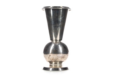 Lot 26 - A NORWEIGIAN SILVER VASE