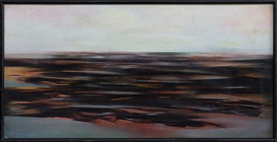 Lot 105 - LANDSCAPE, JURA, AN OIL BY CHARLIE BOYLE