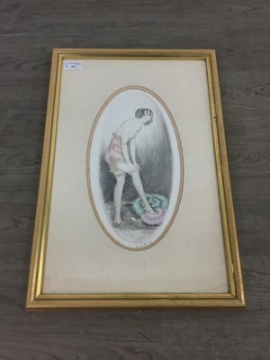 Lot 391 - TWO COLOURED ETCHINGS