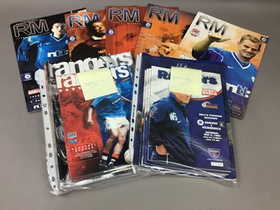 Lot 462 - A COLLECTION OF RANGERS FOOTBALL CLUB PROGRAMMES