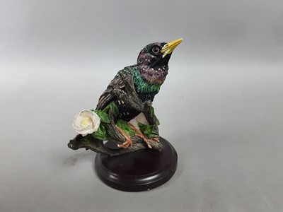 Lot 422 - A COLLECTION OF CERAMIC BIRD FIGURES