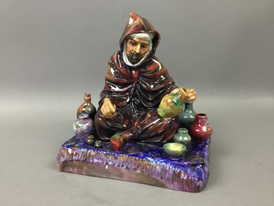Lot 423 - A ROYAL DOULTON FIGURE OF THE POTTER AND OF TOP O THE HILL