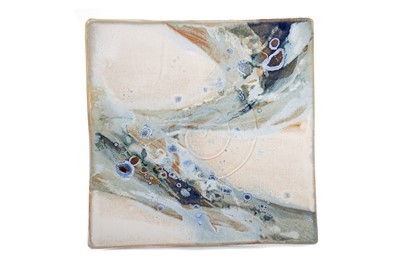 Lot 265 - MAGGIE ZERAFA, A STUDIO POTTERY DISH