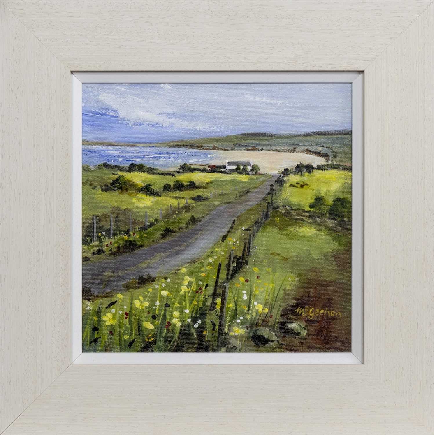 Lot 139 - VAUL BAY, TIREE, AN OIL BY MAUREEN MCGEEHAN