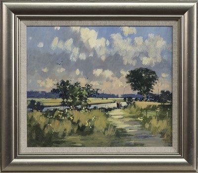 Lot 149 - RIVER ESK, ANGUS, AN OIL BY JAMES ORR