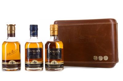 Lot 135 - DEWAR'S TRAVELLER'S PACK (3 X 20CL)