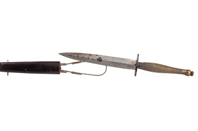 Lot 80 - A WWII-PERIOD FAIRBRAIRN-SYKES COMMANDO FIGHTING KNIFE