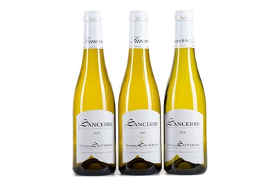 Lot 145 - 3 BOTTLES OF 2019 DOMAINE SAUTEREAU SANCERRE 37.5CL