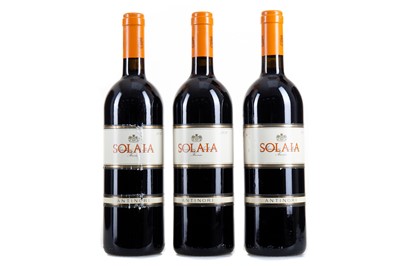 Lot 163 - 3 BOTTLES OF 2010 MARCHESI ANTINORI SOLAIA TOSCANA IGT 75CL