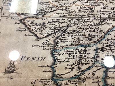 Lot 31 - TWO 17TH CENTURY MAPS AFTER SANSON