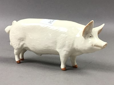 Lot 32 - A BESWICK FIGURE OF CHAMPION WALLBOY