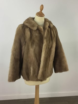 Lot 37 - TWO MINK FUR JACKETS