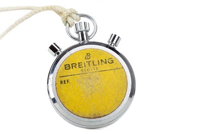 Lot 861 - A BREITLING DUOGRAPH STOPWATCH