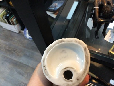 Lot 8 - A GERMAN PORCELAIN MONKEY BAND