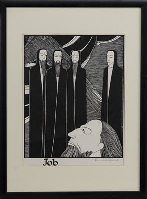 Lot 200 - JOB, A SIGNED LITHOGRAPH BY HANNAH FRANK